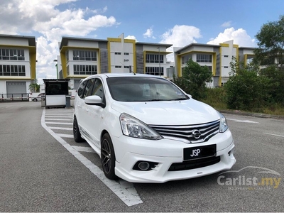 Used 2017 Grand Livina 1.6 Impul Version Black Interior Exhaust Absorber - Cars for sale