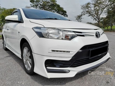 Used 2017 Toyota Vios 1.5 E Sedan Warranty Till 2016Y - Cars for sale