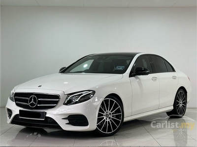 Used 2018 Mercedes-Benz E300 2.0 AMG Line Sedan VERY LOW MILEAGE WITH FULL SERVICE RECORD ONE VIP OWNER ONLY CAR KING CONDITION ACCIDENT FREE FLOOD FREE - Cars for sale