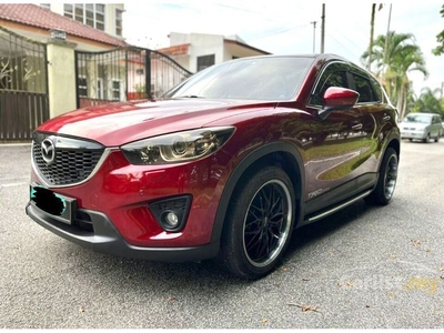 Used MAZDA CX-5 2.5 (A) SKYACTIV SUV 1 OWNER WELL MAINTAIN VERY GOOD CONDITION SUNROOF LEATHER ELECTRIC SEAT - Cars for sale