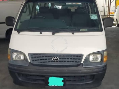 Toyota HIACE 2.5 (M) WINDOW - LIKE NEW VAN