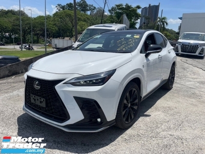 2023 LEXUS NX350 2.4 Turbocharged 275Hp Panaromic Roof Hud System Bsm System 2 Electric Memory Leather Seats