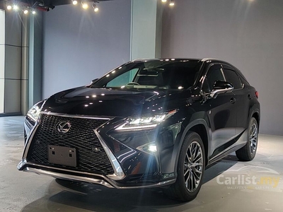 Recon 2018 Lexus RX300 2.0 F Sport FULL SPEC 4CAM P/ROOF UNREGISTERED JAPAN 5 YRS WARRANTY - Cars for sale