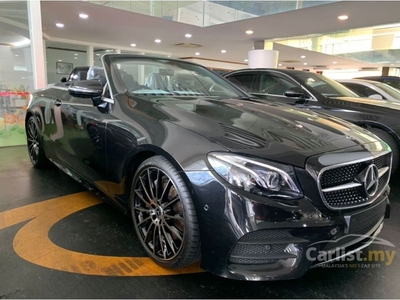Recon 2019 Mercedes-Benz E300 2.0 AMG Line Convertible Premium Pack - Cars for sale