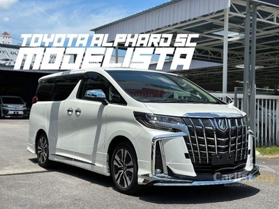 Recon 2021 TOYOTA ALPHARD 2.5 SC Low Mileage with MODELISTA BODYKIT / DIM / BLIND SPOT MONITORING - Cars for sale