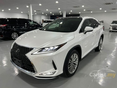 Recon Unregistered 2018 Lexus RX300 2.0 Luxury - Rare Brown Leather - Rear Entertainment System - 360 Camera - HUD - BSM - Power Boot - New Car Condition - Cars for sale
