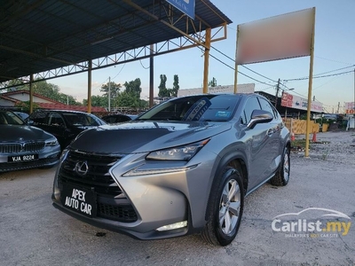 Used 2015/2019 Lexus NX200T 2.0 (A) Premium SUV 1 OWNER SUNROOF P/BOOT 360 CAM FREE 3 YRS WARRANTY - Cars for sale