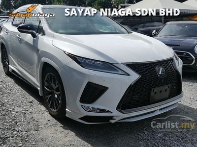Recon 2019 Lexus RX300 2.0 F Sport SUV TRD Full Loaded 360 Cam Panaromic Roof Red Leather - Cars for sale