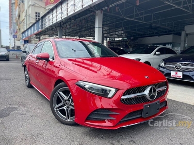 Recon 2019 Mercedes-Benz A180 1.3 AMG High Spec, 4CAM, Burmester, Ambient Light - Cars for sale