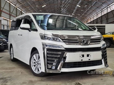 Recon [ALPINE][SR MR] 2019 Toyota Vellfire 2.5 Z EDITION 5 YEARS WARRANTY - Cars for sale