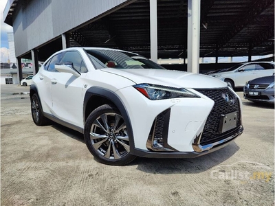 Recon BEST BUY 2018 Lexus UX200 2.0 F Sport SUNROOF RED LEATHER SPECIAL OFFER UNIT UNREG - Cars for sale