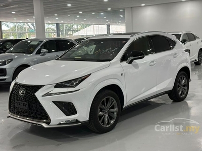 Recon [BEST DEAL] TRD MUFFLER NEW STOCK 2018 Lexus NX300 2.0 F Sport FULLY LOADED / PANORAMIC ROOF / TRD BODYKIT / 360 SURROUND CAMERA / RED LEATHER SEAT - Cars for sale
