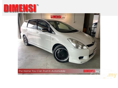 Used 2004/2007 Toyota Wish 1.8 Type E MPV (A) SERVICE RECORD / LOW MILEAGE / MAINTAIN WELL / ACCIDENT FREE / VERIFIED YEAR - Cars for sale