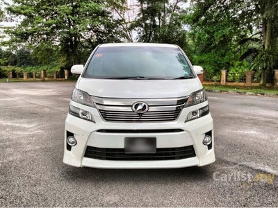 Used 2013 Toyota Vellfire 2.4 Z G Edition MPV COMFIRM 2013 YEAR - Cars for sale