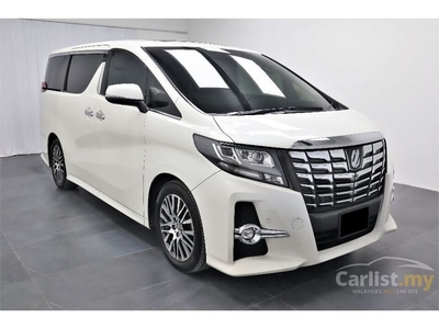 Used 2015 Toyota Alphard 2.5 SC MPV/ PILOT SEAT / MEMORY SEAT / SUNROOF / POWERBOOT / LIMITED UNIT / REGISTER 2016 - Cars for sale