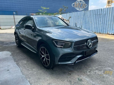 Used 2022 MERCEDES BENZ GLC300 2.0 (A) 4MATIC AMG LINE COUPE - price is ON THE ROAD - Cars for sale