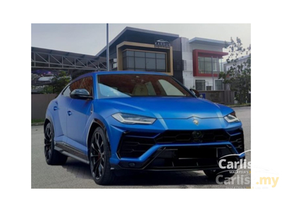 Recon 2021 Lamborghini Urus Approved Car RARE Blue paint + White Seat - Cars for sale