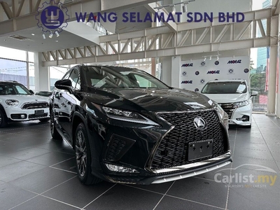 Recon 2021 Lexus RX300 2.0 F Sport // REAL PRICE // RED LEATHER // GRADE 5A // Panroof // 4CAM // HUD // BSM super high spec - Cars for sale