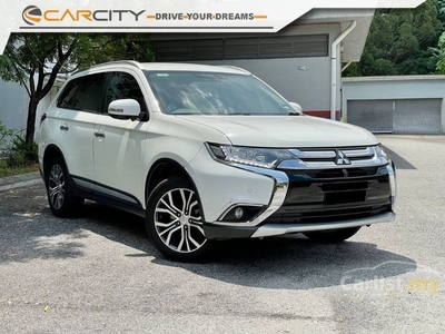 Used 2019 Mitsubishi Outlander 2.0 SUV COME WITH 5 YEAR WARRANTY ORI LOW MILEAGE FULL SERVICE RECORD LEATHER SEAT 360 SURROUND CAMERA AWD 2.4 - Cars for sale