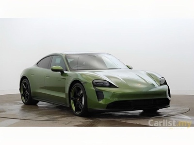Recon 2022 Porsche Taycan 93.4kWh Mamba Green HIGH SPEC - Cars for sale