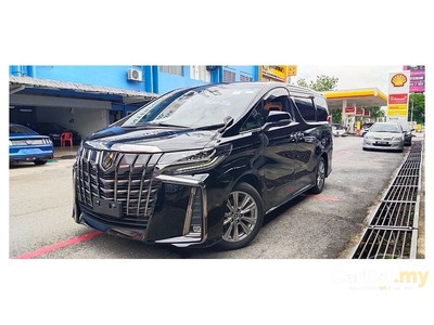 Recon 2021 Toyota Alphard 2.5cc S RYPE GOLD MODEL (A) 2021 UNREGISTERED, L/MILEAGE DONE 12K KM, 360 CAMERA, FREE 5 YEARS CAR WARRANTY - Cars for sale