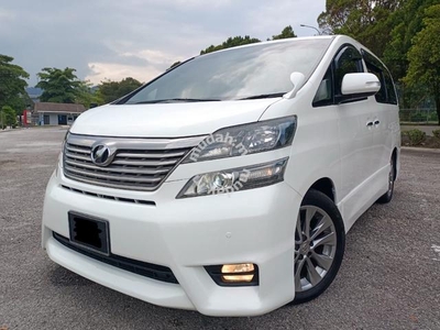 Toyota VELLFIRE 2.4 ZP P/BOOT R/CAM LEATHER SEAT