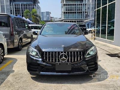 Recon 2019 Mercedes-Benz C200 1.5 AMG full spec Burmester Power boot - Cars for sale