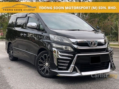 Used 2012/2016 Toyota VELLFIRE 2.4 Z G EDITION (A) 7 SEATERS 2 POWER DOOR / POWER BOOT / CONVERT NEW FACELIFT / FULL LEATHER SEATS TIPTOP CONDITION - Cars for sale