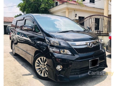 Used 2014 Toyota Vellfire 2.4 (A) Z MPV CAR KING LOW MILE / 2POWER DOOR / ORI MILEAGE 28K / WARRANTY PROVIDED UPTO 3 YEARS - Cars for sale