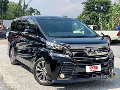 Used 2017/2023 True Year Make 2017 Toyota Vellfire 2.5 Z Golden Eyes MPV ZG 2-Power Door Rear Power Boot Golden Eye Seat With Sunroof - Cars for sale