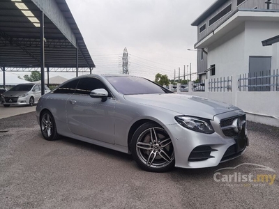 Used 2017/2020 Mercedes-Benz E200 Coupe 2.0 AMG Line,Full Spec,Leather Seat,Burmester Sound System,HUD,Surround Cam,BSM,Digital Meter,Panoramic Roof - Cars for sale