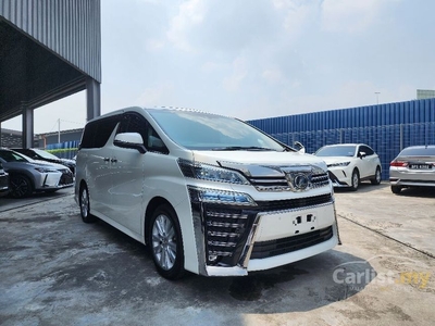 Recon 2019 Toyota Vellfire 2.5 Z MPV YEAR-END PROMO - Cars for sale
