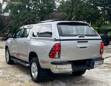 Toyota HILUX 2.4 G 4X4 (M) 2018 DOUBLE CAB CANOPY