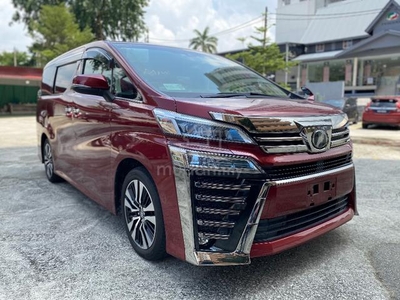 Toyota VELLFIRE 2.5 ZG (A) RED SUNROOF 7S