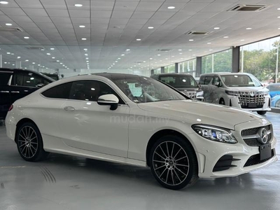 A 2019 Mercedes Benz C180 1.6 COUPE AMG SPORTS