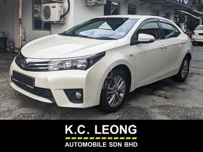 Toyota COROLLA 1.8 (A) ALTIS E - FREE WARRANT