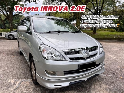Toyota INNOVA 2.0 E (A) 2009 2011 2012