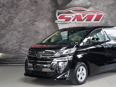 Toyota VELLFIRE 2.5 X EDITION 8 SEATER OFFER