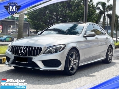 2016 MERCEDES-BENZ C-CLASS C250 2.0 (A) W205 AMG LINE SUNROOF POWER/BOOT
