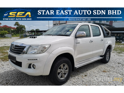 Used 2015 TOYOTA HILUX 2.5 G VNT (A) DOUBLE CAB - Cars for sale