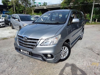 Used 2015 Toyota INNOVA 2.0 (A) G FACELIFT Full BodyKit (AndroidPlaye) - Cars for sale