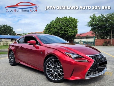 Used 2016/2020 Lexus RC200t 2.0 F Sport Coupe [ONE OWNER][3 YEAR WARRANTY][FACELIFT][4X NEW MICHELIN PS4S TYRES][CAR KING] 20 - Cars for sale