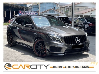 Used OTR HARGA 2016 Mercedes-Benz GLA45 AMG 2.0 4MATIC (A) NO PROCESSING FEES EDITION 1 WARRANTY SUPER LOW MILEAGE SUNROOF RECARO SEAT FULL AMG PACKAGE - Cars for sale