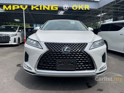 Recon 2019 Lexus RX300 2.0 Luxury VELSION L FACELIFT FULL SPEC PANORAMIC ROOF BSM LKA HUD 360 CAMERA BROWN INTERIOR POWER BOOT 3 LED SUV JAPAN UNREG - Cars for sale