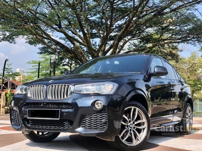 Used 2016 BMW X4 2.0 xDrive28i M Sport 1 Doctor Owner LowMile68Kkm Full Service Record Import Baru Local Spec Free Warranty Free Tinted - Cars for sale