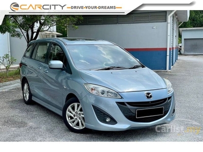 Used OTR HARGA 2012 Mazda 5 2.0 MPV *06 (A) NO PROCESSING FEE 2 POWER DOOR LEATHER SEAT DVD PLAYER SUNROOF - Cars for sale