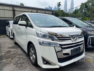 Recon 2019 TOYOTA VELLFIRE 2.5 X FACELIFT / SUNROOF - Cars for sale