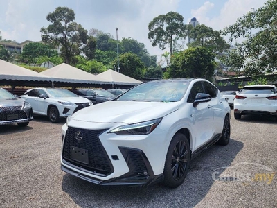 Recon 2022 Lexus NX350 2.4 F-Sport SUV - Grade 5A - TRD Aero Bodykits, Mark Levinson Sound, Head Up Display, Panoramic Roof - Cars for sale
