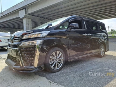 Recon EASYLOAN 2021 Toyota Vellfire 2.5 GOLDEN EYES (3BA) SUNROOF ,3 LED ,TRD BODYKIT ,FOC NEW TYRE,7 YEARS WARRANTY ,PRICES CAN NEGO - Cars for sale