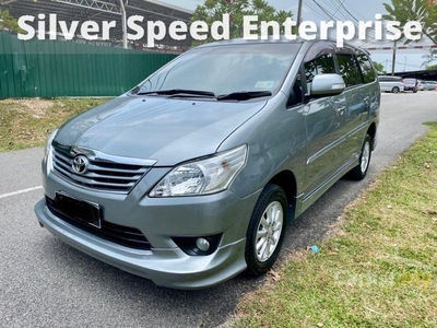 Used 2012 Toyota Innova 2.0 G (AT) [ANDROID] [ROOF MONITOR] [8 SEATER] [TIP TOP CONDITION] - Cars for sale